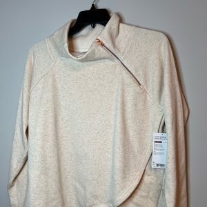 Athleta XL Cozy Karma Pullover-Oatmeal